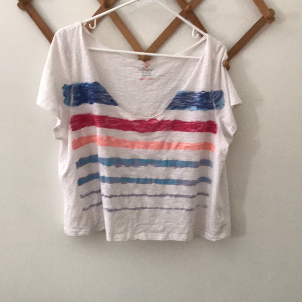 AE crop tee